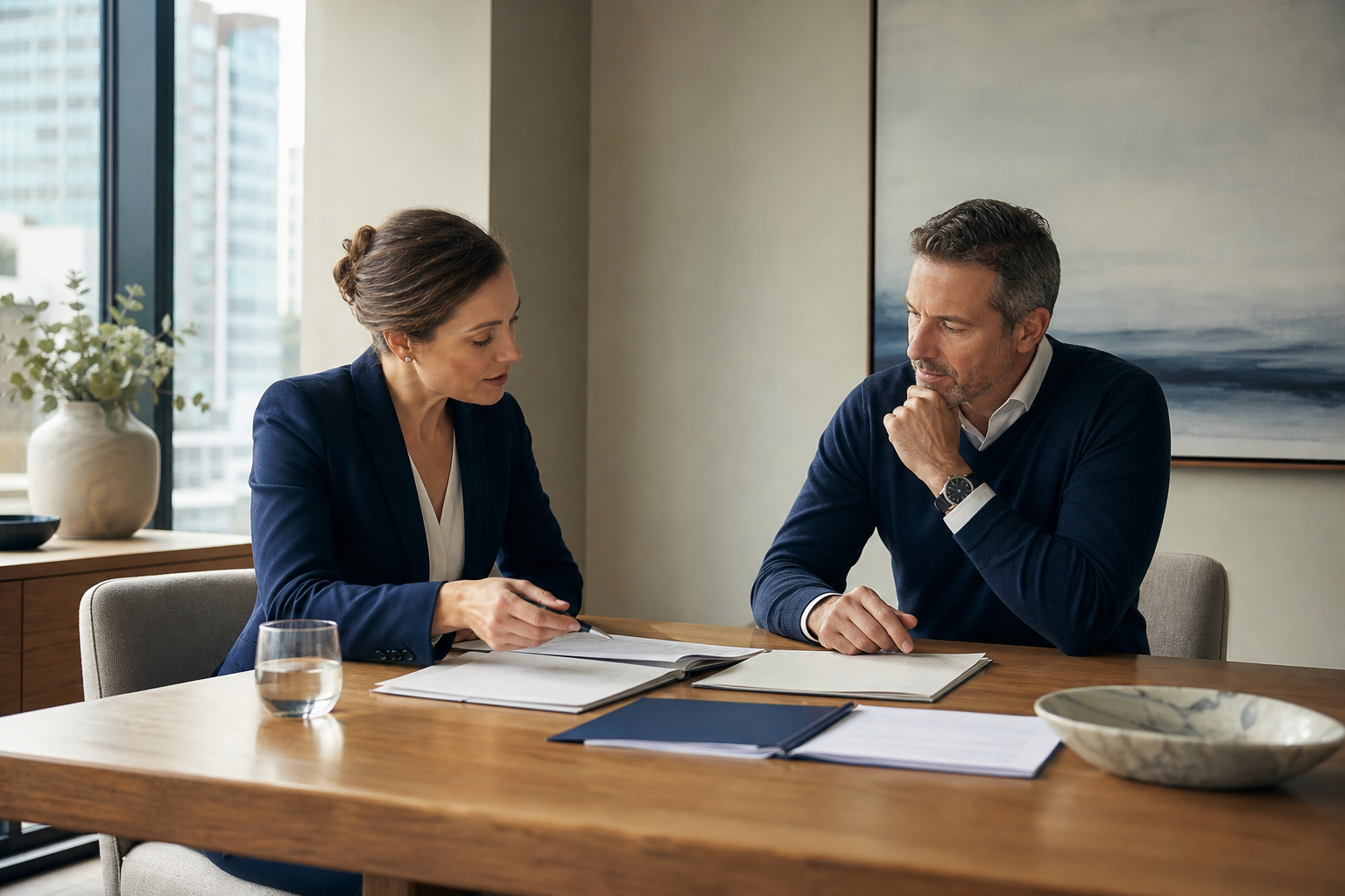 Illustrative estate-planning consultation